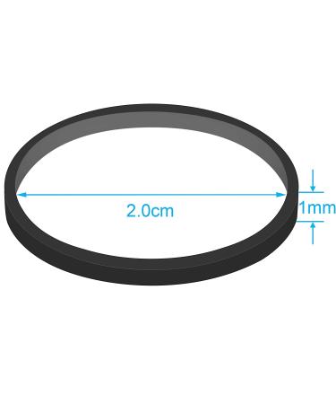 EAONE 1500Pcs Black Hair Bands - Small Hair Ties for Girls & Women, Elastic Rubber Bands in Box - Buy Online on GoSupps.com