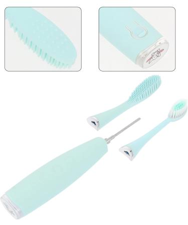 Buy Waterproof Electric Toothbrush for Adults & Kids - Soft & Practical Tooth Cleaning Device - Perfect Green Gift (1 Pack) - Buy Online on GoSupps.com