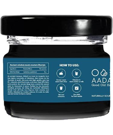 Pure Himalayan Shilajit Soft Resin 0.5oz | Ayurvedic Rasayana Rejuvenation | Natural Source of Fulvic Acid - Buy Online on GoSupps.com