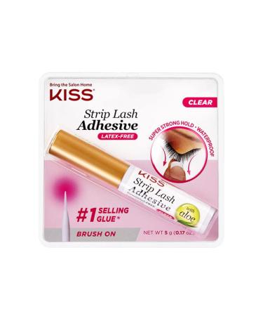 Kiss Products Ever Ez Strip Eyelash Adhesive Clear 0.1 Pound
