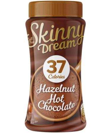 Skiny Dream Hazelnut Hot Chocolate 220g - Unwind And Get Cosy With a Low Calorie Cup Of Skiny Dream Hot Chocolate - Pack of 4 - Buy Online on GoSupps.com