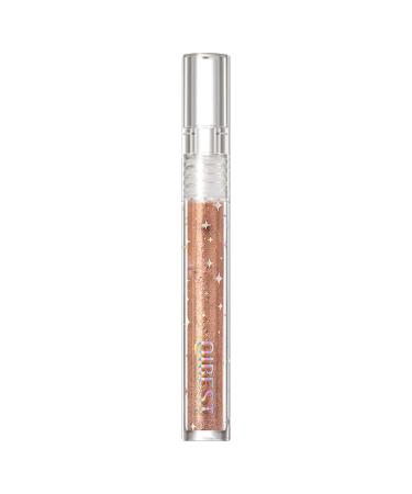 sillervan for QIBE1ST Eyeshadow Easy to Use Portable Charming Eyeshadow for QIB1EST Diamond Pearlescent Liquid Eyeshadow There 04#