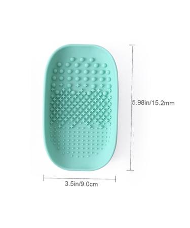 MERRYHAPY Brush Cleaning Pad - Green Makeup Brush Scrubber for Effortless Cleaning | 1pc International Shipping - Buy Online on GoSupps.com