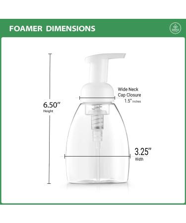 Bar5F Foaming Pump Bottle - 8.5 oz | For Dr. Bronner's & Generic Soaps - Buy Online on GoSupps.com