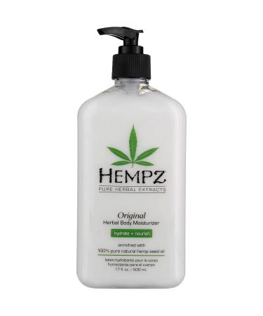 Hempz Body Moisturizer Original 17 Ounce Pump (500ml) (Pack of 2) - Buy Online on GoSupps.com
