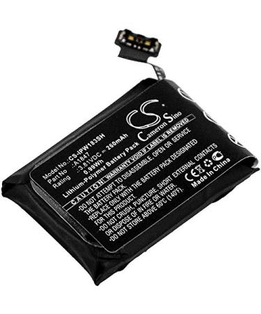 A1847 260mAh Battery Compatible with Watch Series 3 GPS 38mm Watch Series 3 38mm A1860 3.81V