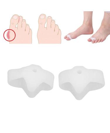 Orthotic Toe Separator Corrector for Pain Relief and Bone Adjustment - White - Buy Online on GoSupps.com