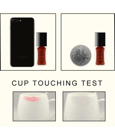 12 Color Waterproof Velvet Matte Liquid Lipstick Long Lasting No Fade Lip Gloss - 09 Chocolate Brown - Buy Online on GoSupps.com