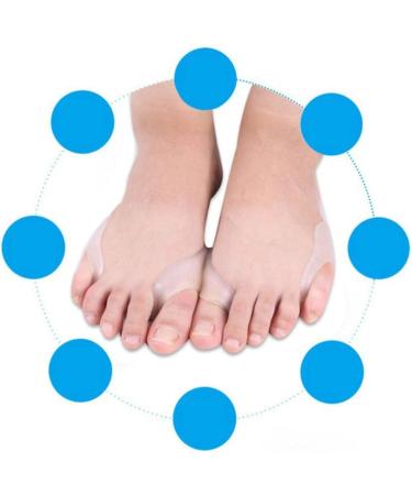 Barenx 2 Pairs Bunion Corrector & Hammer Toe Braces | Hallux Valgus Splints & Protector Cushions for Adults - Buy Online on GoSupps.com