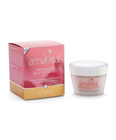 Oficine Cleman Amavital Age Comfort Multiactive Treatment Face Cream Spf 15 50 ml - Mature Skin