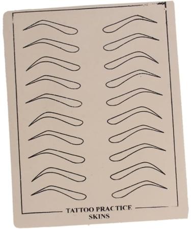 FOMIYES 12 Sheets eyebrow practice skin eyebrow microblading skin cosmetic 6 Pcsx2pcs As Shownx2pcs - Buy Online on GoSupps.com