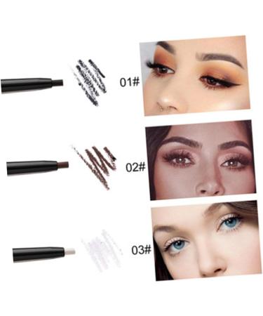 Angoily Eyeliner Pencil Eyebrow Pencil Eye Pencil Waterproof Eye Liner Women Makeup E43 Automatic - Buy Online on GoSupps.com