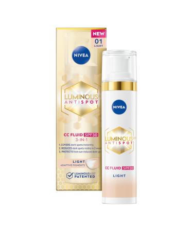 NIVEA LUMINOUS630 Cr me Anti-d coloration CC SPF 30 Teinte 01/Light 40ml
