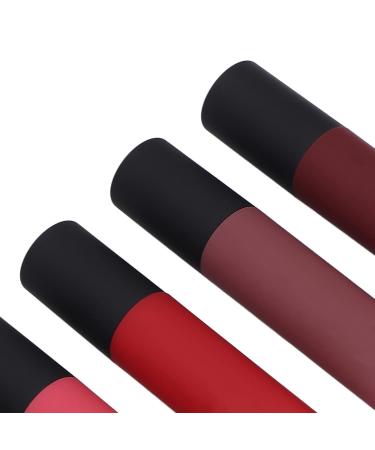 Buy Set A: Non-Fading Matte Lip Gloss & Color - 6 Safe Shades for Easy Makeup | International Shipping - Buy Online on GoSupps.com