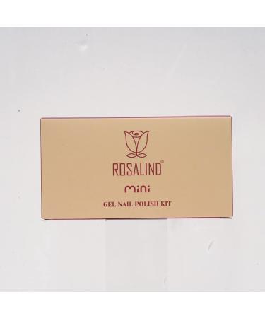 ROSALIND UV Nail Polish Shellac Set 5 Colours Gel Nail Polish Set Grey Nail Polish Mini UV Lamp for Nails Gel Nail Polish Set 04 - Buy Online on GoSupps.com