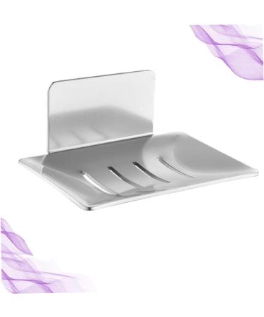 Ciieeo 3pcs Soap Holder Steel Sponge Holder Lip Gloss Ghee Wicks Soap Wall Organizer Suction Cup Soap Dish Backpack Insert Kitchen Sponge Holder Soap Rack Soap Dish Holder Wall-mounted - Buy Online on GoSupps.com