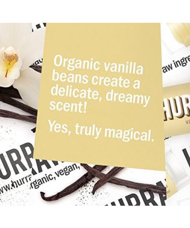 Hurraw! Vanilla Bean Lip Balm 2 Pack - Organic Certified, Vegan, Cruelty and Gluten Free - Non-GMO, 100% Natural Ingredients - Bee Shea Soy and Palm Free - Made in USA 0.17 Ounce - Buy Online on GoSupps.com