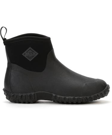 Muckster II Ankle-Height Men's Rubber Garden Boots Size 10 Black - Waterproof and Comfortable - Buy Online on GoSupps.com