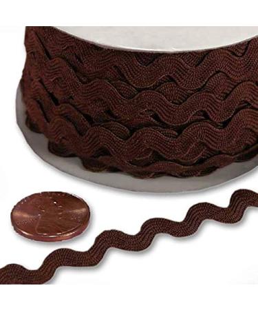Paper Mart Seal Brown RIC Rac Trim - 5 mm x 25 yd