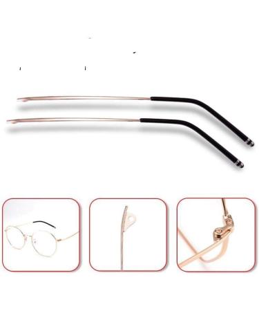 KaTiak Glasses Legs - Replacement Temples for Reading Glasses | Thin Metal Frame Arms in Rose Gold - Shop Now! - Buy Online on GoSupps.com