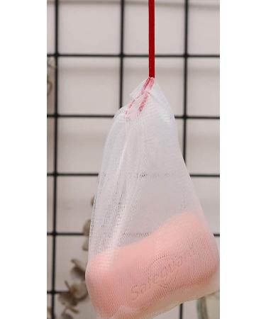 10 PCS Exfoliating Mesh Soap Pouch Double Layer Net Sack - Random Color - Buy Online on GoSupps.com