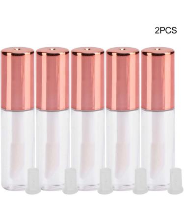Gatuxe Lip Gloss Tube Rose Gold 10pcs 1ml Lip Gloss Tubes Lip Sample Container for Lip Balm Homemade - Buy Online on GoSupps.com