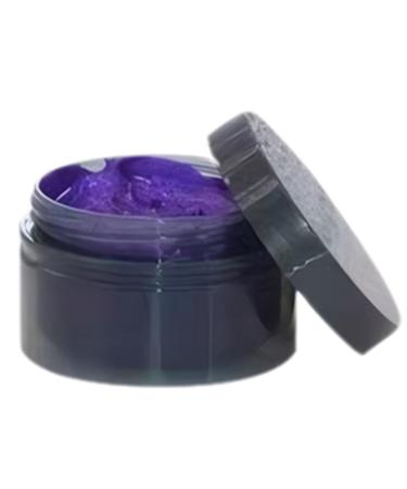 Temporary Hair Colour Disposable Hair Dye Water Soluble Hair Wax Color Quick Drying Wash Out Hair Color Multipurpose Temporary Purple Hair Dye for Kids Women Men Use