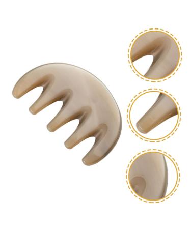 Lurrose Gua Sha Massage Comb - 15-Point Acupuncture Tool for Scalp & Body | 8.5x5.5cm | International Shipping Available - Buy Online on GoSupps.com