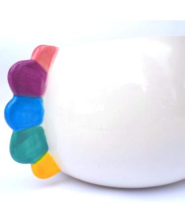 Unicorn Yarn Bowl - Extra Large 8.5 Ceramic Knitting Bowl for Crochet - Yarn Holder and Storage Gift for Knitters - Buy Online on GoSupps.com