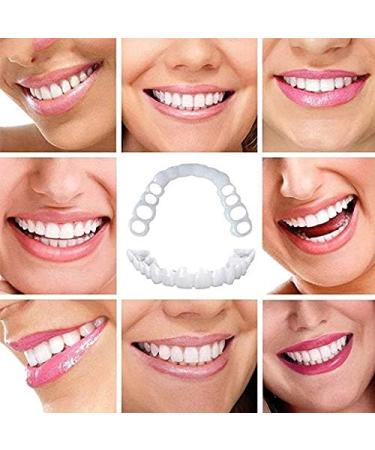 3 Pairs of Reusable Magical Braces - Temporary Smile Veneer & Whitening Cosmetic Teeth for Comfort Fit - Buy Online on GoSupps.com