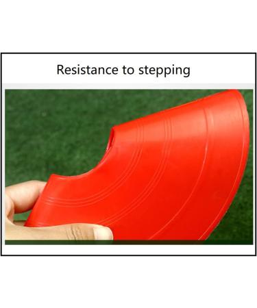 ANSLYQA Set of 50 Soccer Cones with Carry Bag - Agility Training Discs for Football, Basketball & Sports Field Markers (5 Colors) - Buy Online on GoSupps.com