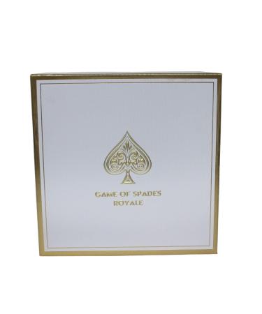 Jo Milano Game of Spades Royale 4-Piece Gift Set Unisex (3.4 Oz Parfum Spray + 6.8 Oz Body Cleanser + 6.8 Oz Body Cream + 0.27 Oz Refillable Atomizer) 4.32 Fl Oz (Pack of 4) - Buy Online on GoSupps.com