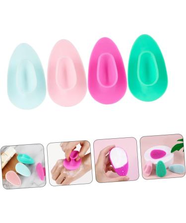 FRCOLOR 20 Pieces Beauty Cleaning Brush Silicone Face Washer Facial Cleansing Brush Tool for Washing Face Brush for Face Exfoliating Face Brush Cleansing Milk Miss - Buy Online on GoSupps.com