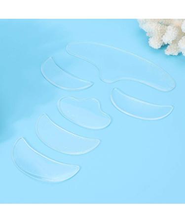 Rotekt Anti-Wrinkle Silicone Patch Pad Set for Forehead, Eyes, Chin - Skin Lifting & Reusable - 6Pcs - Buy Online on GoSupps.com
