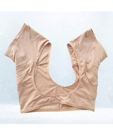 Buy Heallily Sweat Watch Underwear Vest | Women's Armpit Sweat Absorb Pads for Sports & Jogging - Skin Color Size M (29x29cm) - Buy Online on GoSupps.com