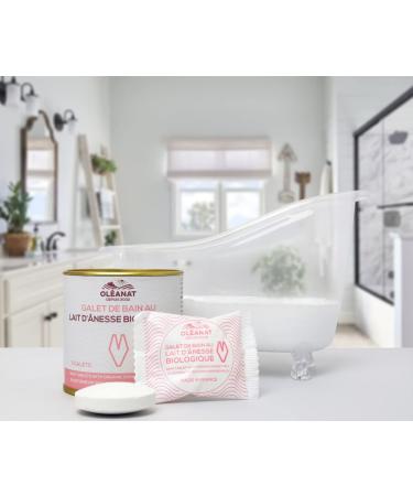 Organic Donkey Milk Bath Tablets - 5 Pack by Oleanat - Buy Online on GoSupps.com