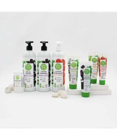  HAPPY BIO COSMETICS Hydra-Nature shower gel with Acai and Organic Aloe Vera 450 ml suitable for vegans - Buy Online on GoSupps.com