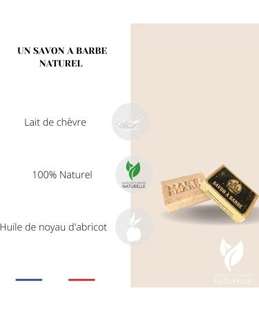 Man's beard - Exfoliating soap with Alpine goat's milk - Helps beard growth - Removes impurities - 100% Natural - 100 gr - Made in France - Buy Online on GoSupps.com