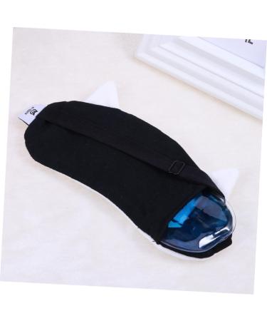 Fomiyes Eye Flap Sleeping Mask - Cartoon Cat Design Perfect Gift for Yoga Lovers & Parties | Light-Filtering Comfort - Buy Online on GoSupps.com