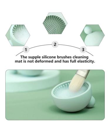 FOMIYES Makeup Brush Cleaning Kit - Facial Cleansing Brush Scrubber Pad & Remover - Japanese Style Beauty Tools for Flawless Skin - Buy Online on GoSupps.com