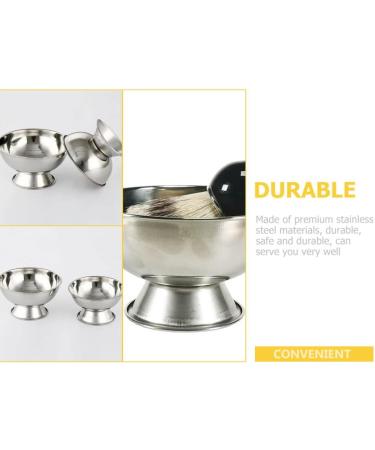 FRCOLOR Tall Metal Shaving Bowl - Reusable Shaving Cup for Men | Premium Shaving Supplies | International Shipping Available - Buy Online on GoSupps.com