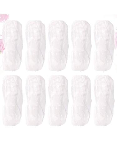 10pcs Disposable Arm Sleeves Covers Elastic End Wrist Clear Waterproof Protective Oversleeves for Protection Painting Cleaning - Buy Online on GoSupps.com