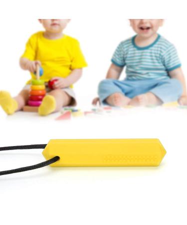 Yellow Cooling Bite Ring for Babies | Teething Relief & Motor Skill Development - Buy Online on GoSupps.com