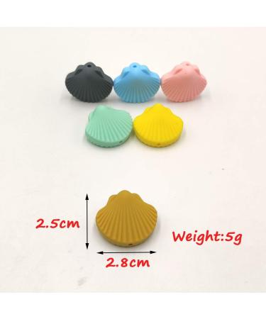 24pcs Mini Cute Animal Silicone Shell Bead Set for DIY Beading - Mix Color 12pcs - Buy Online on GoSupps.com