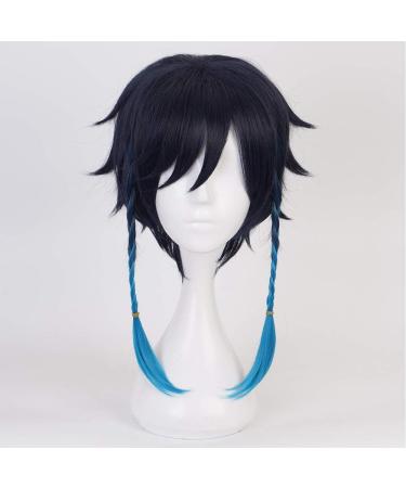 OSIAS Color Gradient Venti Genshin Impact Cosplay Wig - Women and Girls - Buy Online on GoSupps.com