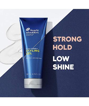 Head & Shoulders Men's Styling Hair Gel - High Hold, Light Finish - 6.76 Fl Oz - Buy Online on GoSupps.com