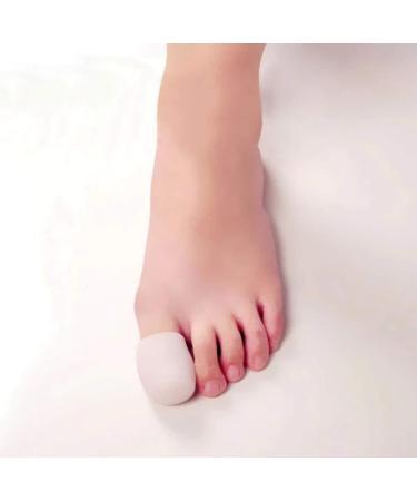 Pair of Big Toe Silicone Gel Protector Ingrown Toenail Corn Soft Cushion Pad Cap