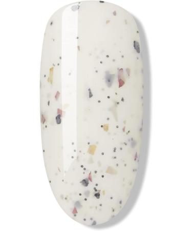 Bluesky Gel Polish Granite Gel Beauty Splashes - BGR01 Cream. Long Lasting Chip Resistant 10 ml (Requires Drying Under UV LED Lamp) - Buy Online on GoSupps.com