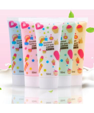 50g Multicolor Simulation Cream Glue Gel for DIY Craft & Phone Case Decoration - Perfect for Handmade Projects - Buy Online on GoSupps.com