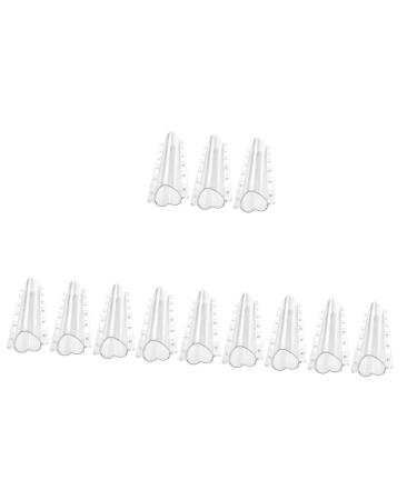 Toddmomy Tools 12 Pcs Vegetable Shaping Mold Fruit Garden Cucumber Molds Vegetable Grow Mold Stereotypes Shaper Toaster Oven